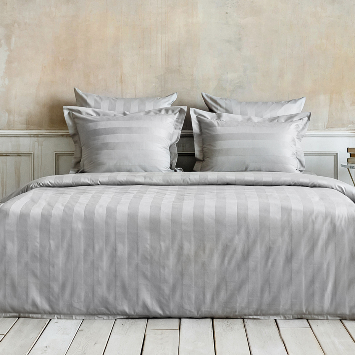 Постельное бельё Мако-сатин | ПОСТЕЛЬНОЕ БЕЛЬЁ МАКО-САТИН СЕРЕБРИСТЫЙ