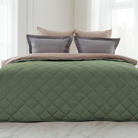 ПОКРЫВАЛО ХЛОПКОВОЕ ОДНОТОННОЕ МАКО-САТИН БАЗИЛИК